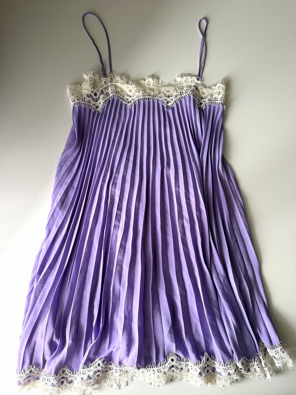 Moulinette Soeurs Pleated Slip Dress from Anthropologie